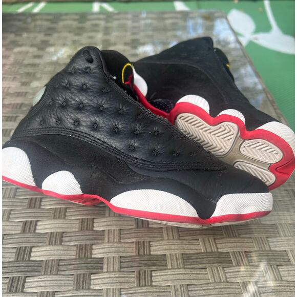 Air Jordan 13 Retro GS “Playoffs” – Black/True Red/White Kids - Picture 7 of 8